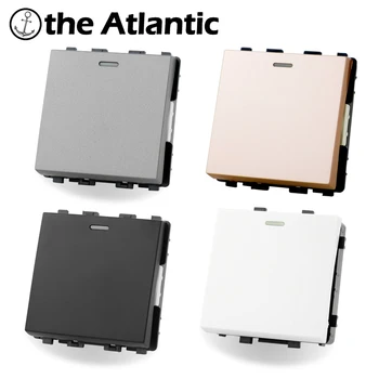 

S Series- 1 Gang 1 2 Way Light Switch Lamp Light Function Module DIY Socket Switch Accessories 250V 16A Free Combination