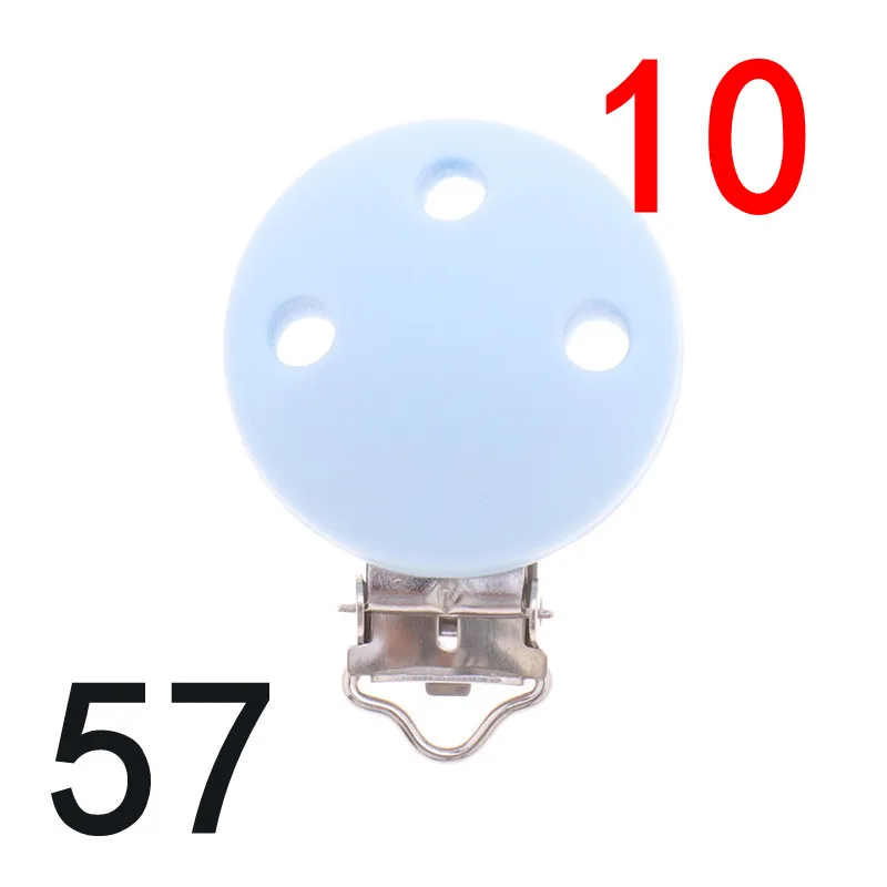 rd57 ATOB/10 шт., силиконовая соска-пустышка с зажимом для мыши, Соска-пустышка с зажимом, держатель для соски, индивидуальное ювелирное изделие для кормления, подарки для детей - Цвет: rd57
