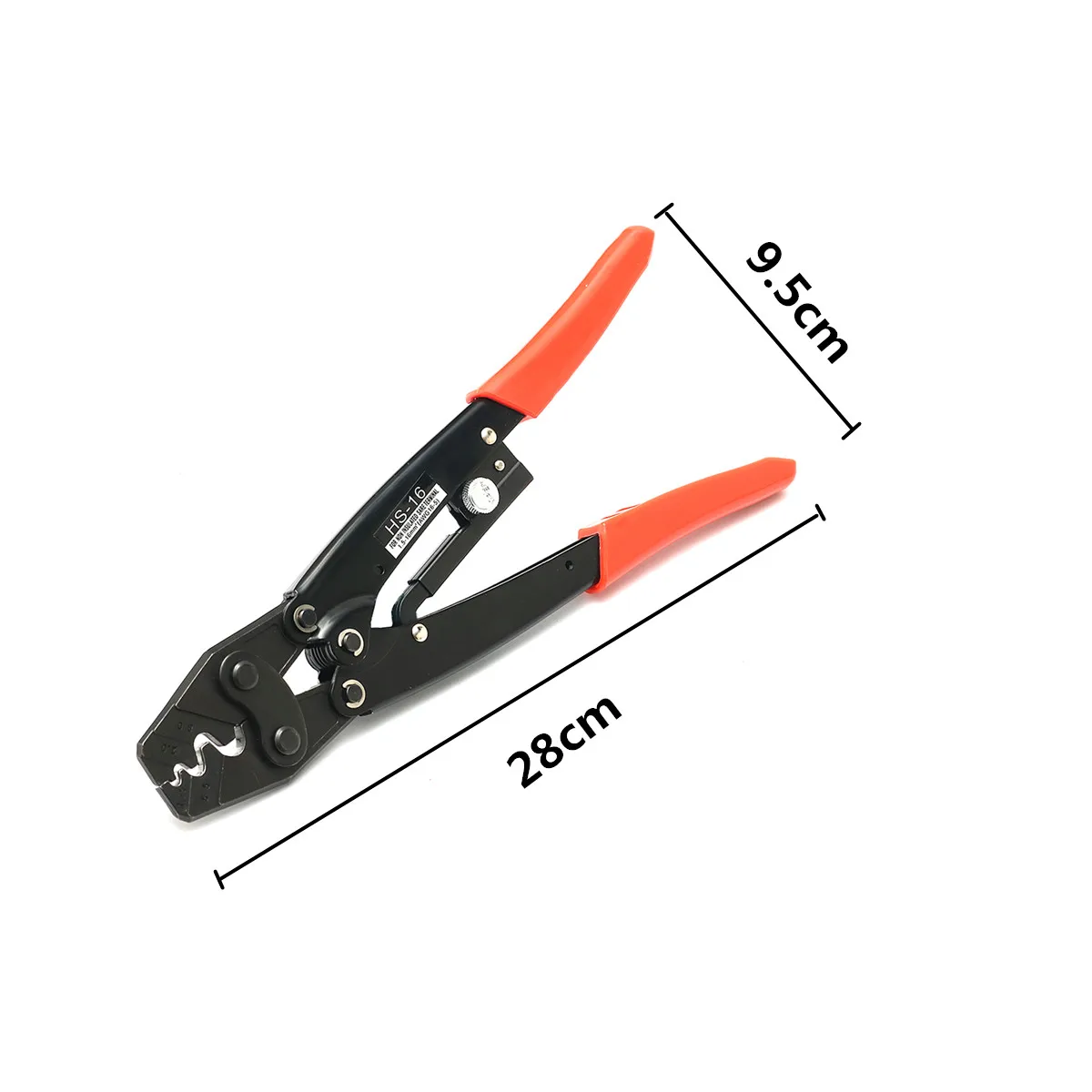 Храповый фиксированный HS-16 1,25-16 квадратных мм инструмент для обжима кабеля кабельный наконечник обжимные плоскогубцы неизолированные плоскогубцы для резки рук T
