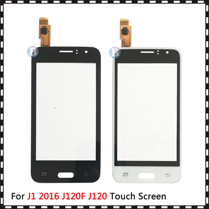Сенсорный экран с дигитайзером 4 5 дюйма для Samsung Galaxy J1 2016 J120F J120 внешнее стекло