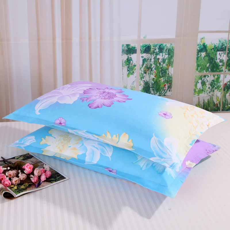 

100% Polyester Pillowcase Pillowcase Optional for Home Bed Decorative Pillow Cover Case Flowers Printed Pillow Body Pillow Cover
