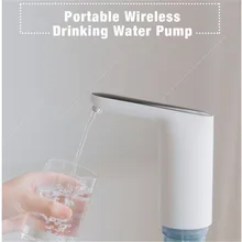 Портативный мини водяной насос сенсорного типа беспроводной Перезаряжаемый Электрический диспенсер ABS пластиковый корпус насос для питьевой воды с USB