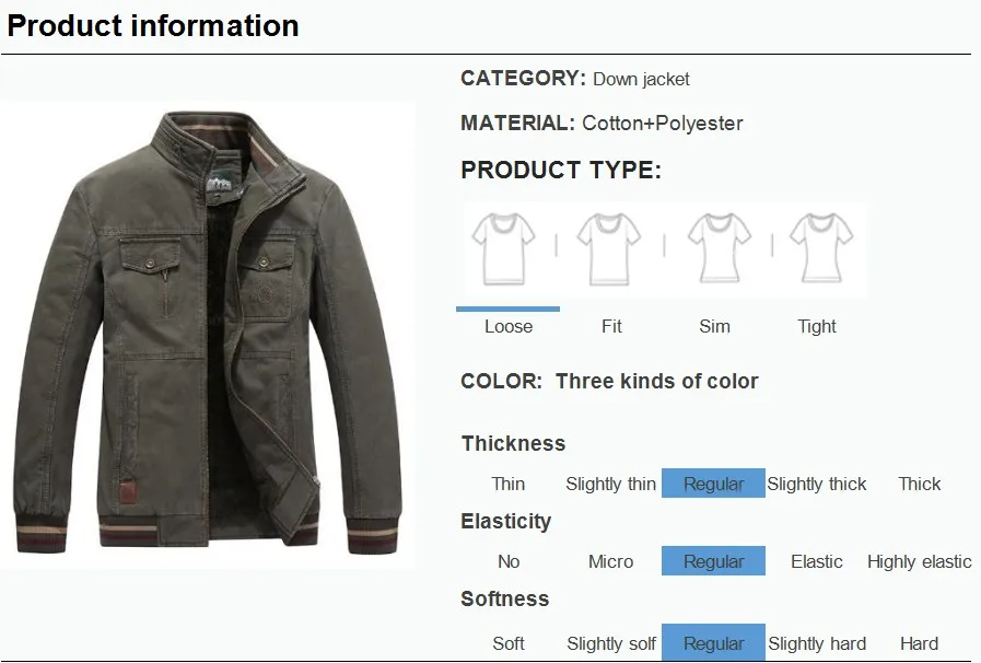 The New Winter Winter Jacket for Youth Is Casual Jacket with Wool and Thick Stand Collar Cotton Jacket for Men Men Coat