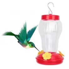 Садовая жужжащая кормушка для птиц, уличная Цветочная Колибри, водная чаша, птичий Фидер для кормления, садовая кормушка для птиц