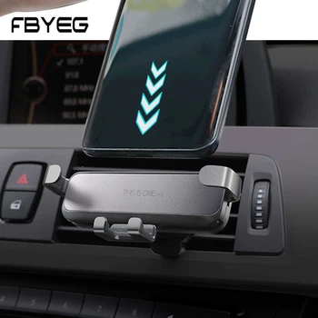 

FBYEG Car Phone Holder Car Air Vent Mount Holder Mini Gravity Stretch support Invisible Air outlet No Magnetic Mobile car Holder