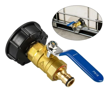 

Corrosion Resistance Adapter IBC Faucet Tap Anti leak Acid alkali resistance