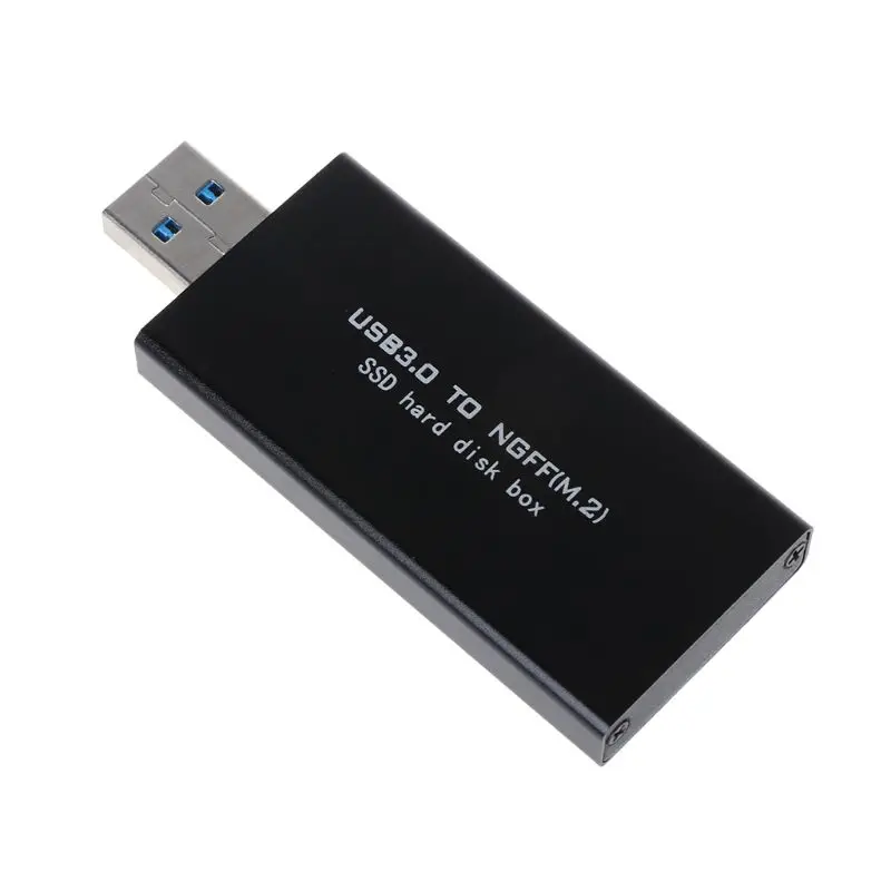 

USB3.0 to NGFF Enclosure External NGFF M.2 SSD to USB 3.0 Case for M.2 NGFF B B+M Key 2242 42MM SSD Adapter