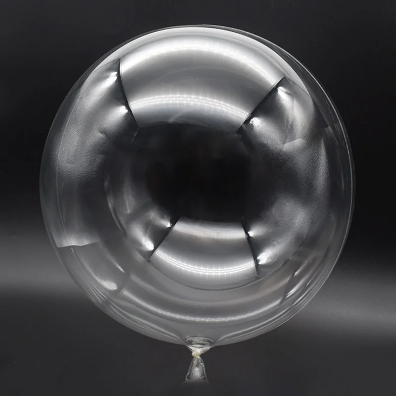 5pcs 12''-36'' Clear Bubble Balloon Transparent Helium Inflatable Globes Wedding Birthday Party Baby Shower Decoration Christmas
