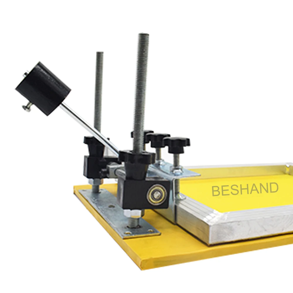 Screen Frame Hinge Clamps 50cm Width Silk Screen Printing Machine Head Flat & Three Dimentional