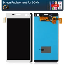 5,5 ''дисплей для Sony Xperia C4 дисплей с сенсорным экраном дигитайзер для Sony Xperia C4 ЖК E5303 E5306 E5333