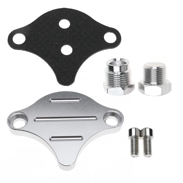 EGR Valve Blank Block Off Plate Throttle TBI for GMC Chevy C3500 C1500