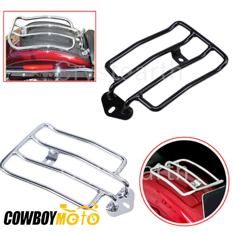 Мотоцикл Solo сиденья багаж Поддержка Полка стойка для Harley Sportsters XL883 XL1200 2004 2019 2018 2017