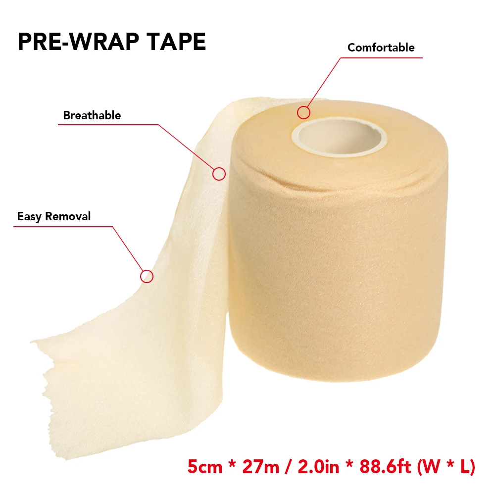 4 упаковки клейкие спортивные эластичные ленты и предварительно обернутые ленты спортивные ленты для альпинизма бокса Футбол Бейсбол Спорт Безопасность