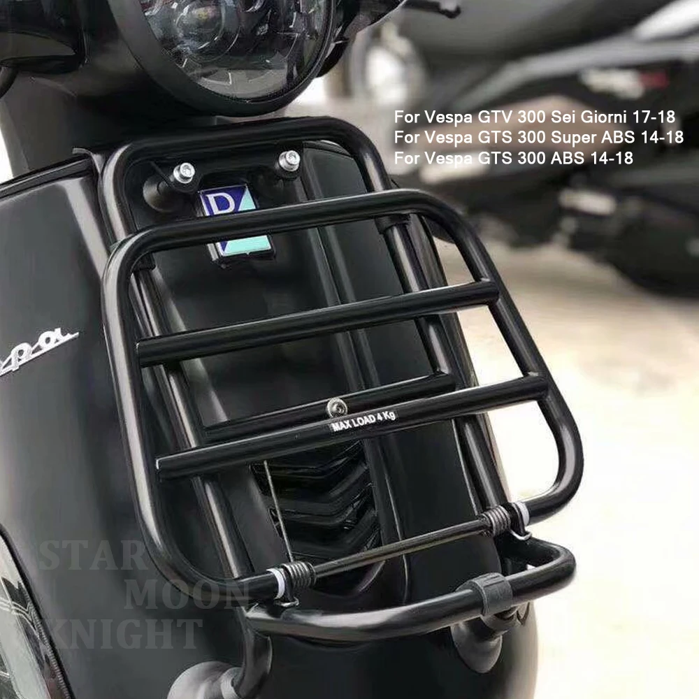 For Vespa GTV 300 Sei Giorni Front Luggage Rack Bracket For GTS 300 Super  ABS 2014 2018 2015 2016|Covers \u0026 Ornamental Mouldings| - AliExpress