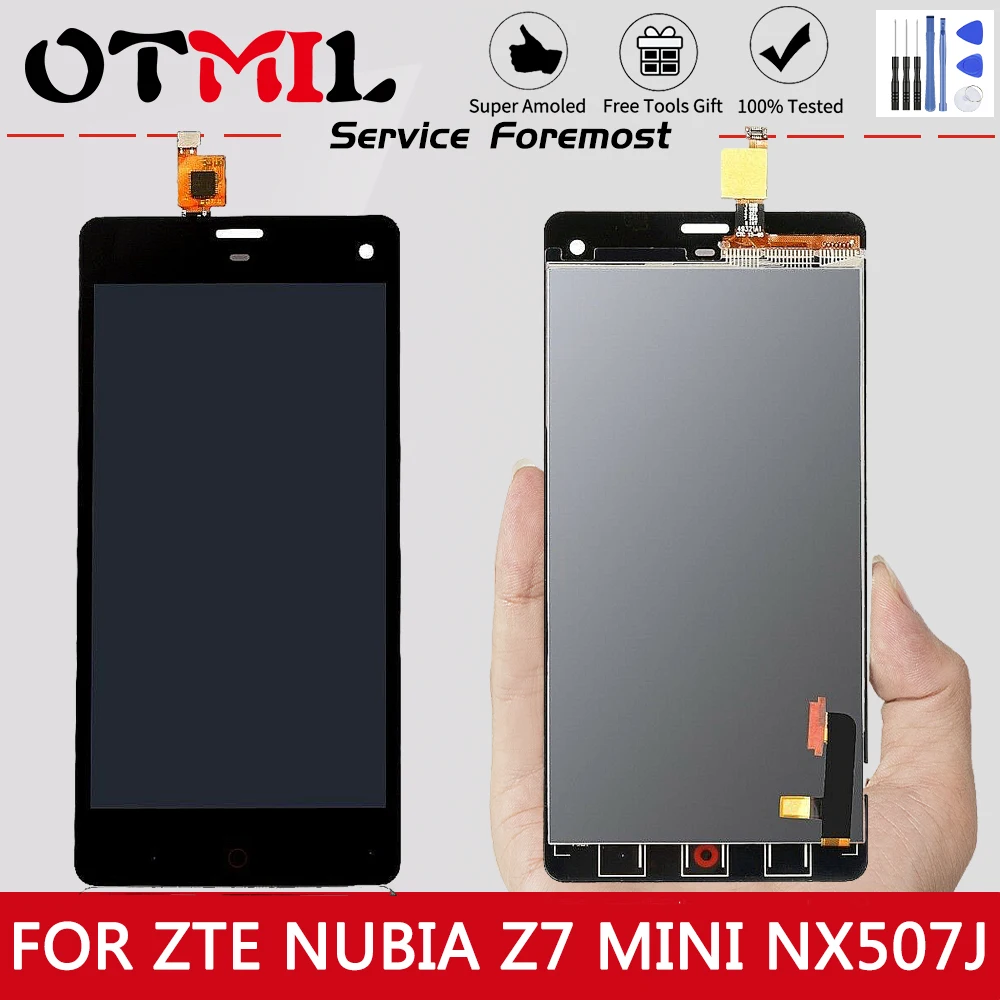 Оригинальный ЖК дисплей 5 0 дюйма для ZTE Nubia Z7 Mini NX507J с сенсорным экраном и