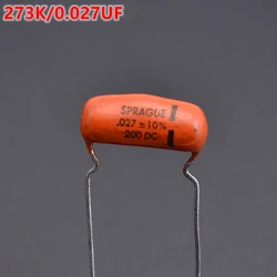 1 Piece Vintage SPRAGUE SBE Orange Tone Cap (Capacitor) 0.027UF 200DC for LP ST Electric Guitar