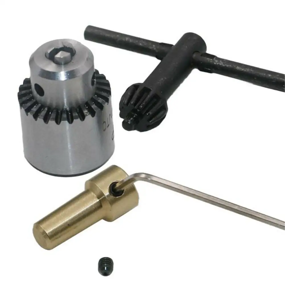 

0.3-4 MM/ 0.01-0.16 Inch Micro Motor Drill Chuck Set 4 PCS Per Set Tail Aperture 3.17 MM/ 0.12 Inch #CW