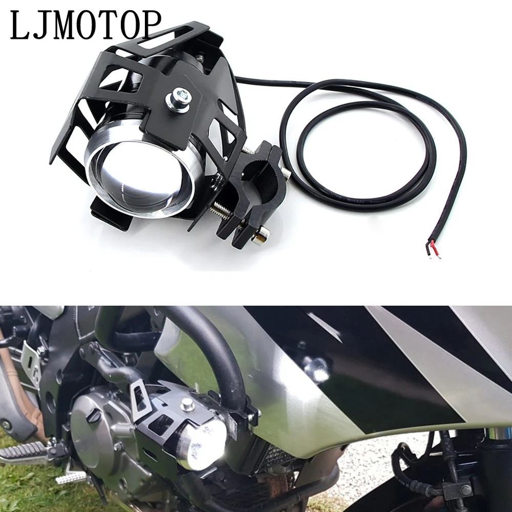 

motorcycle headlights auxiliary lamp U5 led spotlight 12V DRL For Suzuki RMX250 RMZ250 RMZ450 DRZ400SM DR250 DJEBEL
