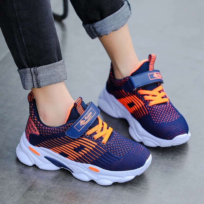 

Stylish 28-39 Children Kids Boy Girls Teenager Student Outdoor Stability Running Practice Sport Shoes Jogging Walking Sneakers