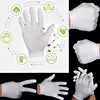 6 Pairs White Cotton Work Gloves Coin Jewelry Silver Inspection Gloves Handling Work Protector Gloves S M L XL ► Photo 3/6