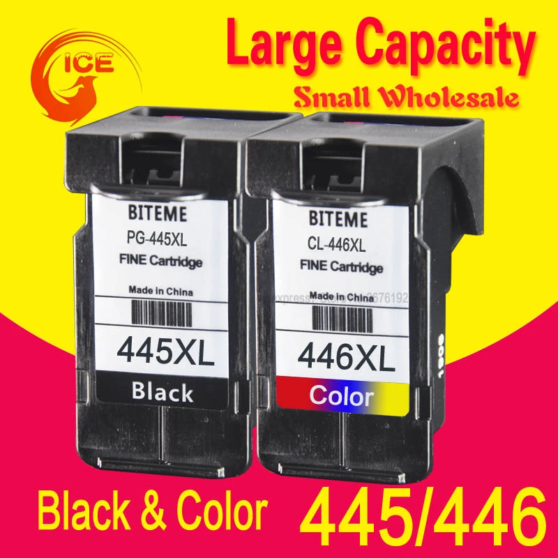 verlamming Kangoeroe kaart Pg445 Pg445xl Cartridge Ink Compatible For Canon Pg 445 Pg-445 Pg-445xl Ink  Cartridge Mx494 Mg 2440 2540 2940 2540s Pg445 - Ink Cartridges - AliExpress