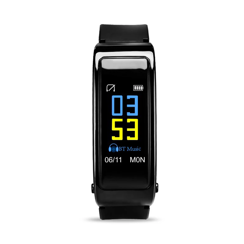 FGHGF Y3plus color screen smart bracelet Bluetooth listening song call two in one heart rate sleep monitoring step call reminder