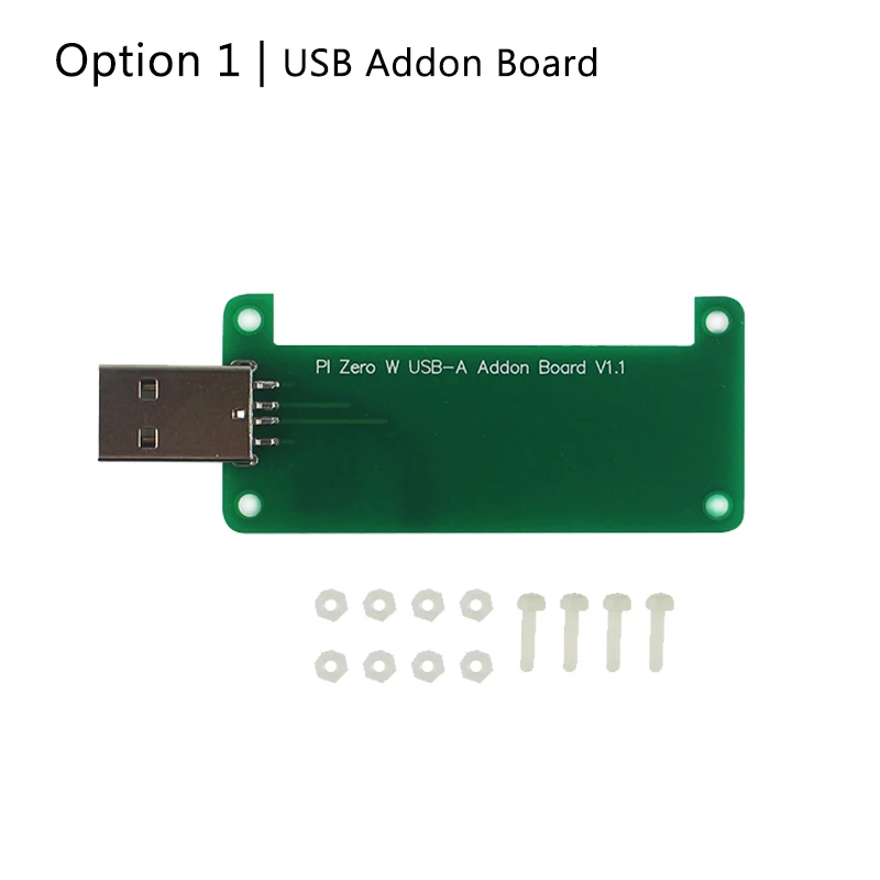 Addon Board Raspberry Pi Zero W USB Addon Плата USB разъем Raspberry Pi Zero к U диску Плата расширения BadUSB для RPI Zero 1,3 Вт - Цвет: Addon Board