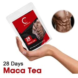 Free Shipping 28 Day Maca Tea Men Functional Enhance Energy Tonifying Kidney Tea Relieve Fatique Renew Spirits Kidney