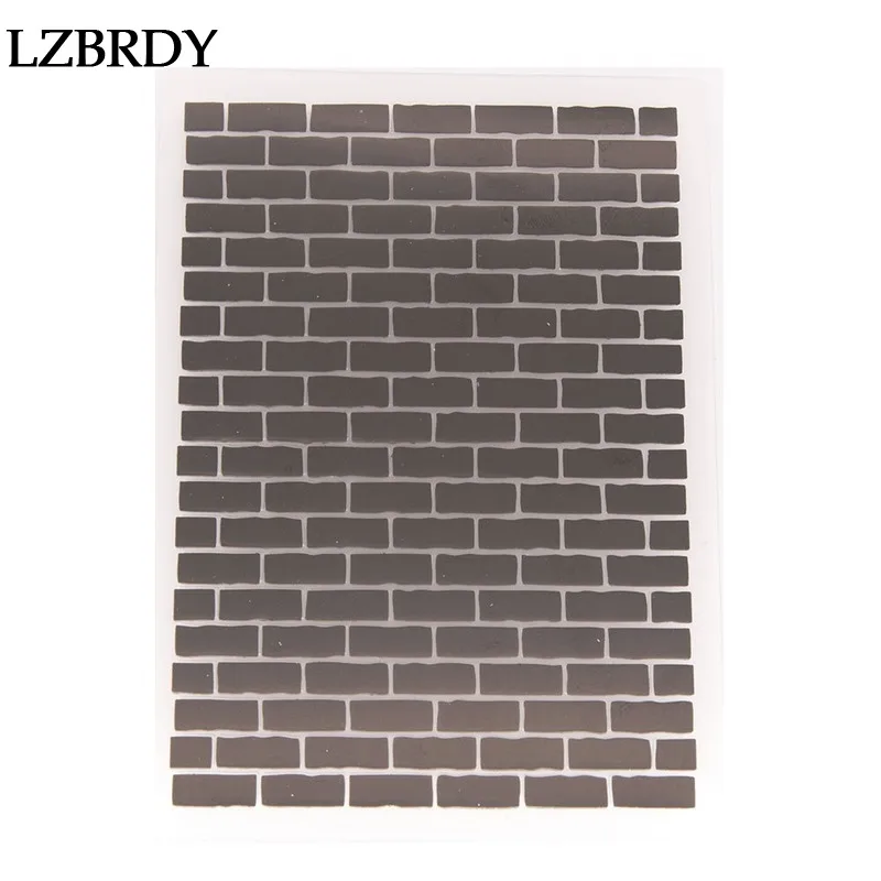 1 лист кирпичной стены многослойные линии папки для тиснения скрапбукинга карты