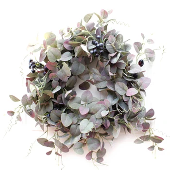 

Eucalyptus Garland Plant Door Decoration Christmas Decoration Portable Ornaments for Wedding Decoration Party Supplies