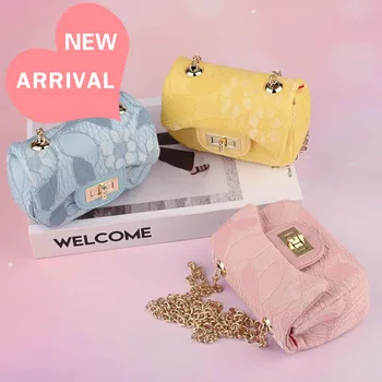 

Women Mini Clutch Purse Handbag Lace Princess Crossbody Bags for Women Kids Girl Messenger Bag Gift