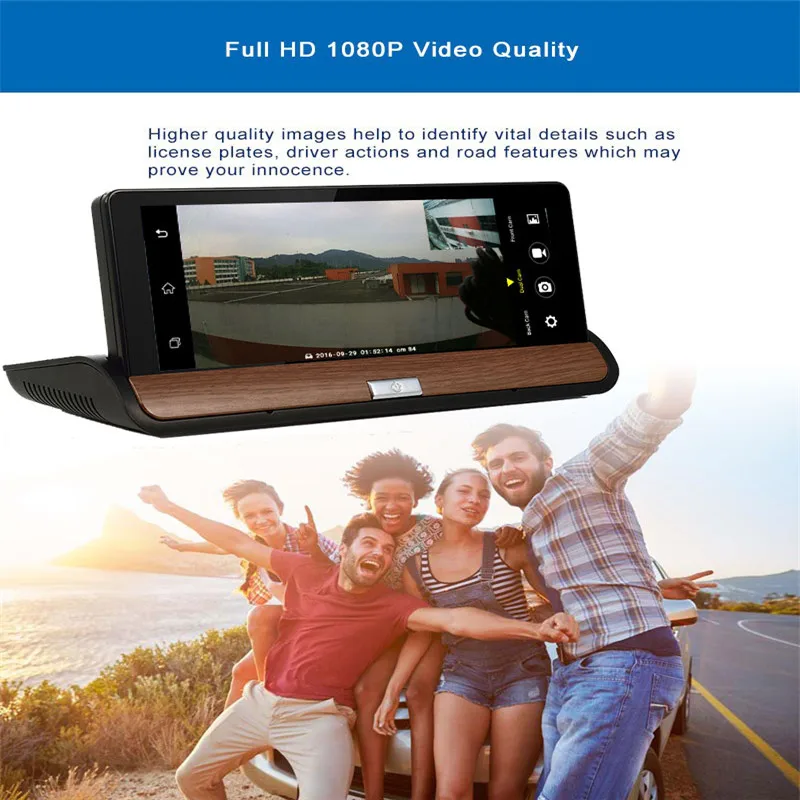 Автомобильный видеорегистратор Miyue star 7 дюймов IPS 3g Wi Fi Android 5 0 камера GPS bluetooth