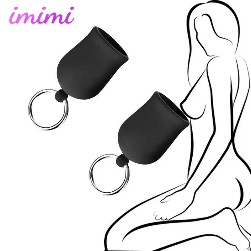 2pcs Cute Soft Silicone Nipple Suckers Vibrating Breast pump suction Cup Waterproof Sex Toys For Woman Shop | Красота и здоровье