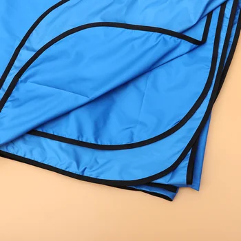 

Blue Hairdressing Cape Professional Hair Cut Shawl Waterproof Beauty Salon Cloak Haircut Apron for Adult Clients