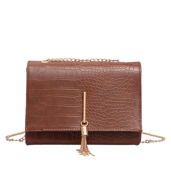 

2019 Flap Mobile Crossbody Bags Lady Clutch Pack Shopping Small Handbag Chain Shoulder Messenger Bags Fashion Tassel Women Bag