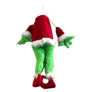 

Elf Body for Christmas Tree Decorations Plush Hanging Doll for Christmas Tree Holiday Party S7