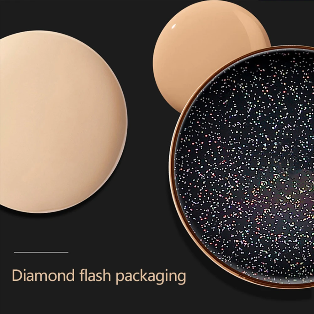 Breathable Air Cushion CC Cream Moisturizing 24Hours Not Fade Anti-drying Hide Pores Cover Blemishes Even Skin Color Cc Cream