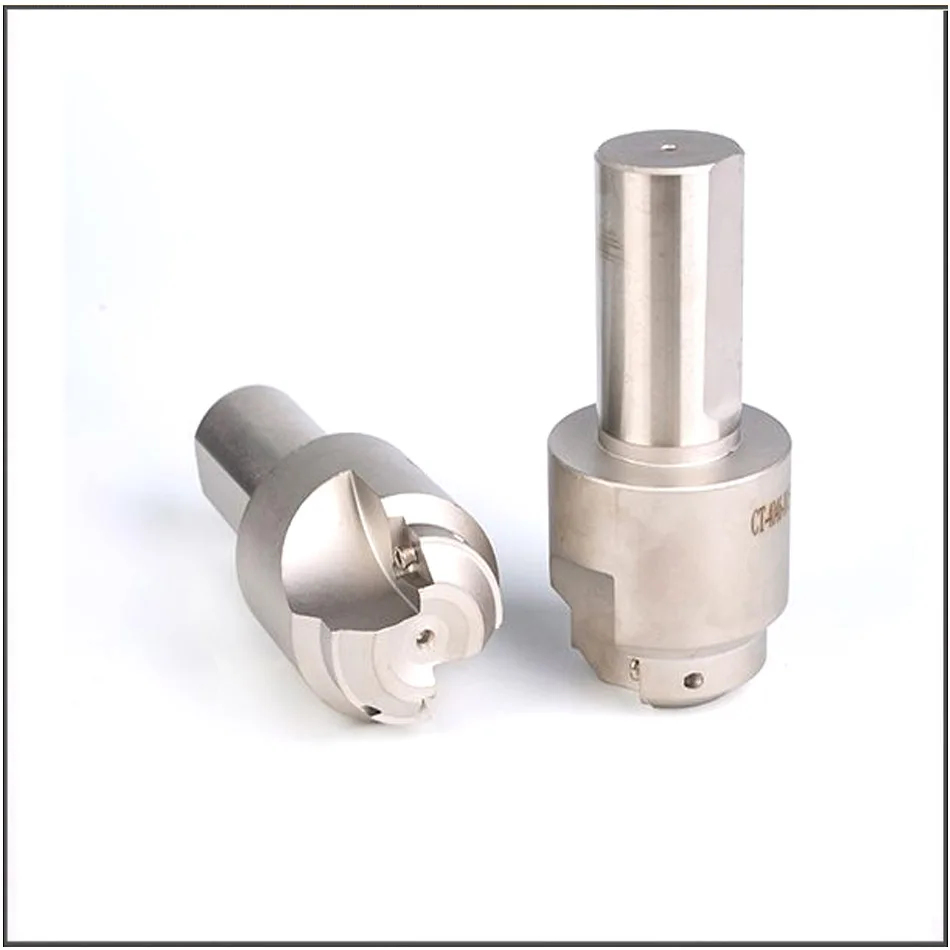 

CT-1218 1521 2026 2531 3036 Double chamfered countersunk end milling cutter with guide postDie chamfering countersunk cutter