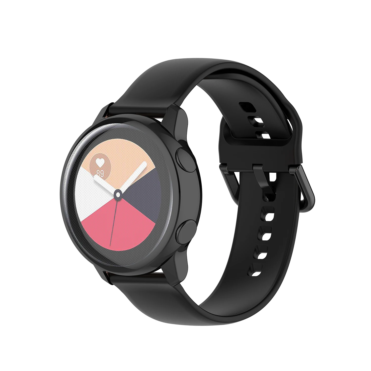 Мягкий защитный чехол для samsung Galaxy Watch Active SM-R500 тонкий TPU полная защита Корпус рамка аксессуары для бампера