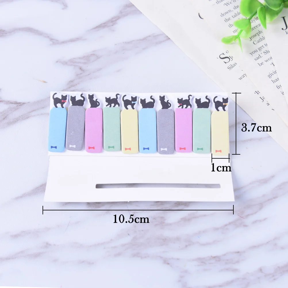 

Notice Message Stickers Cute Sticky Notes DIY Cat Heart Memo Pads Kawaii Korean Stickers Sticky Note