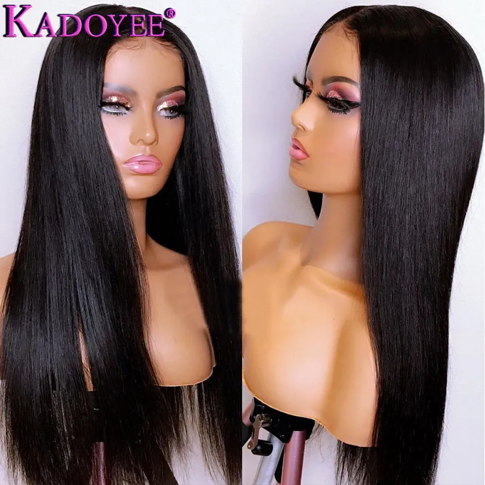 straight lace front wig