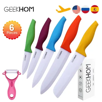 

Kitchen Knives Set 3 4 5 Inch Chef Ceramic Knife for Vegetables Meat Bread Potatoes Cleaver Cutter Kitchen Accessories