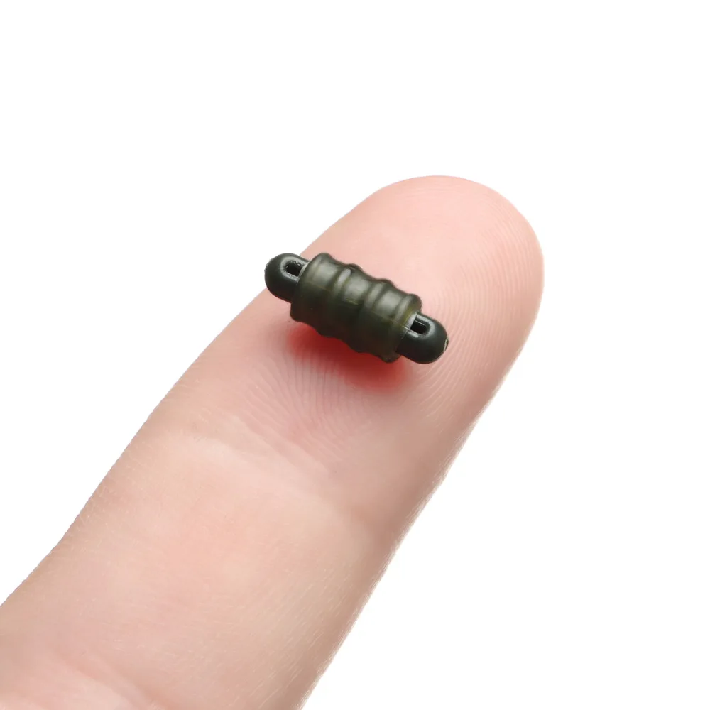 Quick Change Stop Bead Method Feeder Carp Fishing Rig Connector Bead Line Holder Trough Carp Tackle Equipment Fishing Tool 10PCS