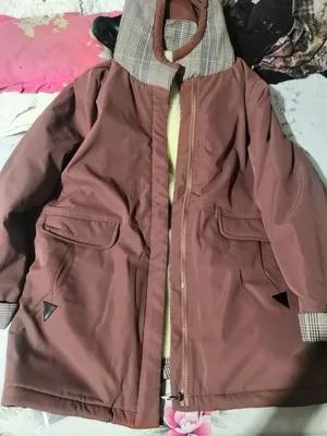 Женская хлопковая одежда с капюшоном, Женская хлопковая куртка, 5XL, для среднего возраста, плюс бархатное толстое пальто, высокое качество, Женская куртка большого размера