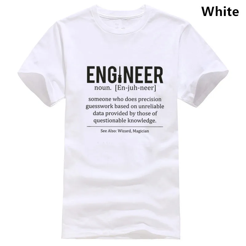 

Mens Olive Engineer Defined T-Shirt Engineering Student TShirt Valentines Gift