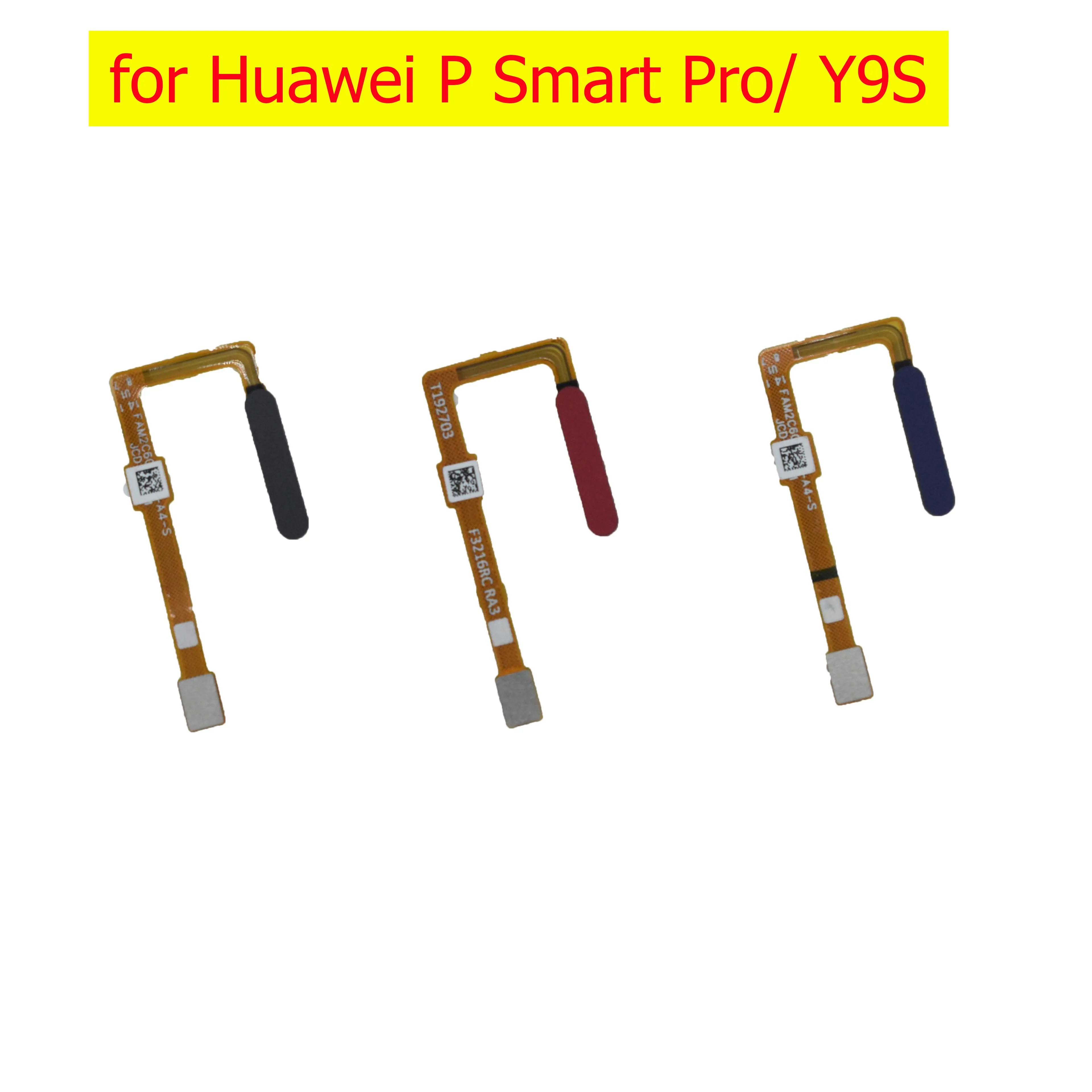 Для Huawei P Smart Pro/ Y9S сканер отпечатков пальцев Соединительная кнопка Touch ID гибкий