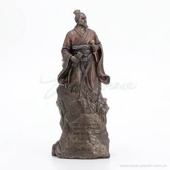 

Creative display of Chinese celebrity statue military strategist sun tzu birthday gift exquisite ornaments hot style special off