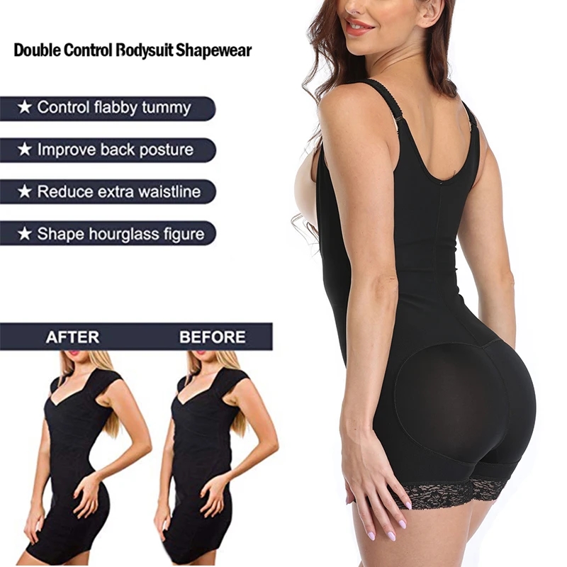 Women Underbust Slimming Shapewear Butt Lifter Bodysuit Short – Stiylo