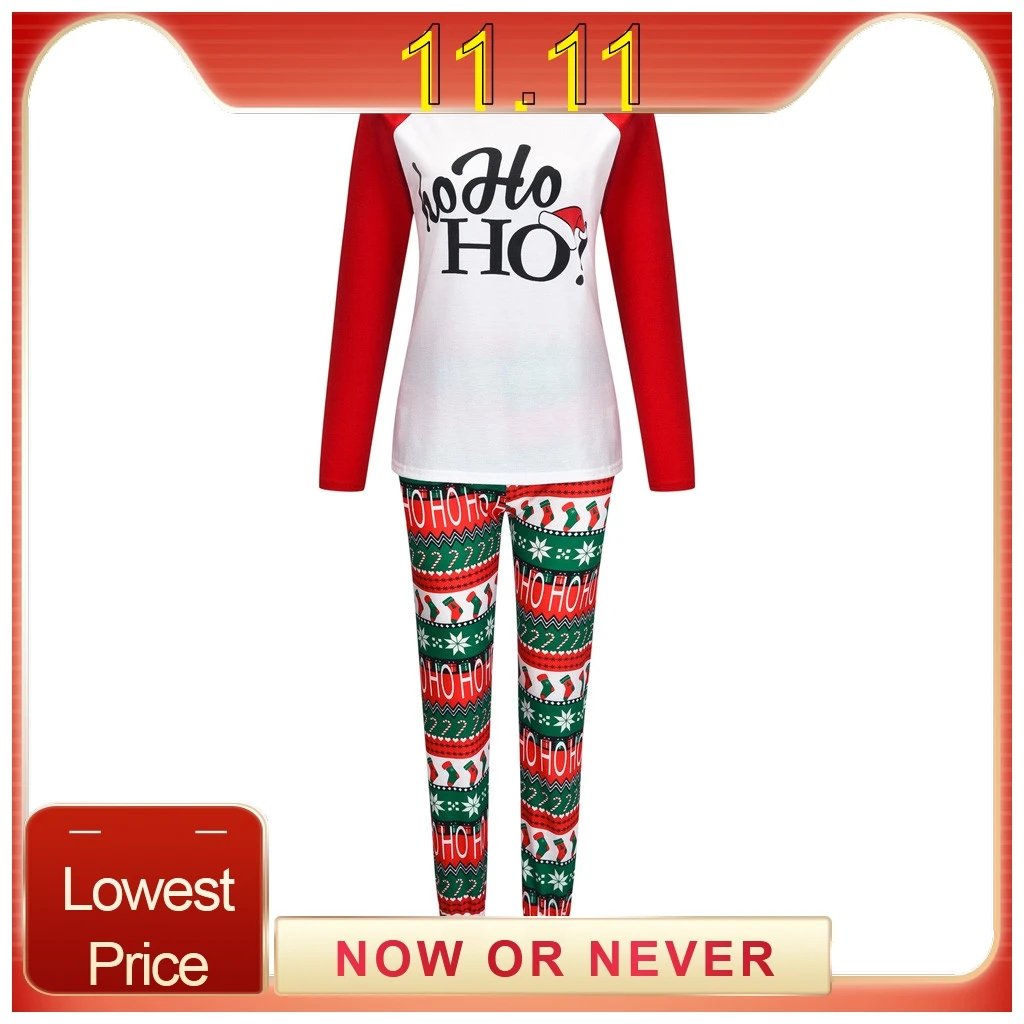 Семейный Рождественский пижамный комплект теплые взрослые дети девочки мальчик