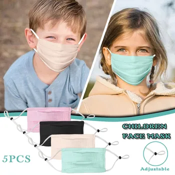 

5 Pc Children Can Insert Filter Can Clean Mask Mascarilla Reutilizable Masque De Protection Masques Mondmasker Wasbaar Masker